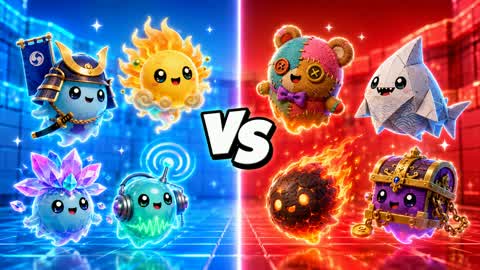 BLUE VS RED SOLAR RAID 🔵🔴
