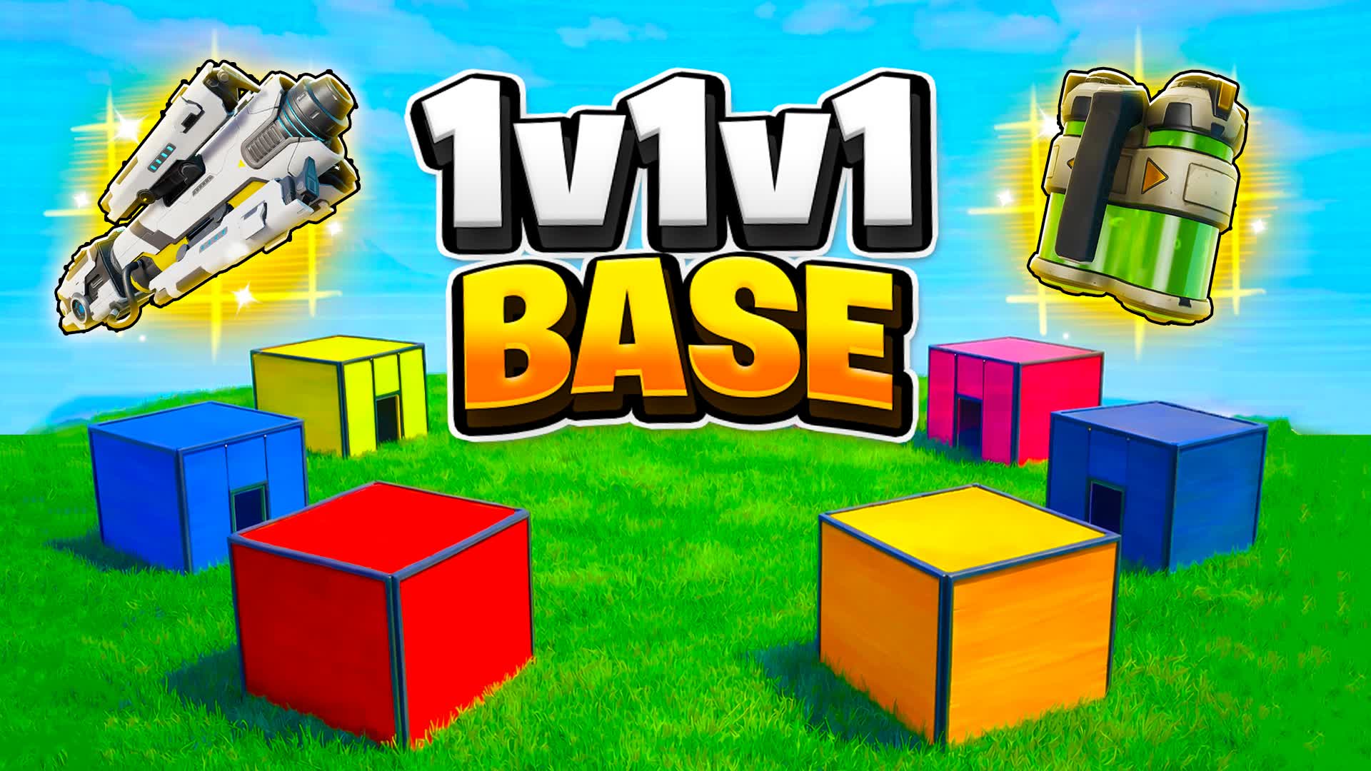 1v1v1 Base 1v1 Box Free For All