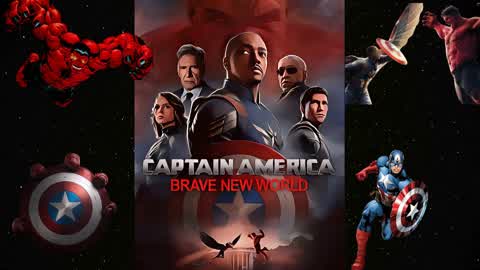 CAPTAIN AMERICA BRAVE NEW WORLD 💥 SUPER