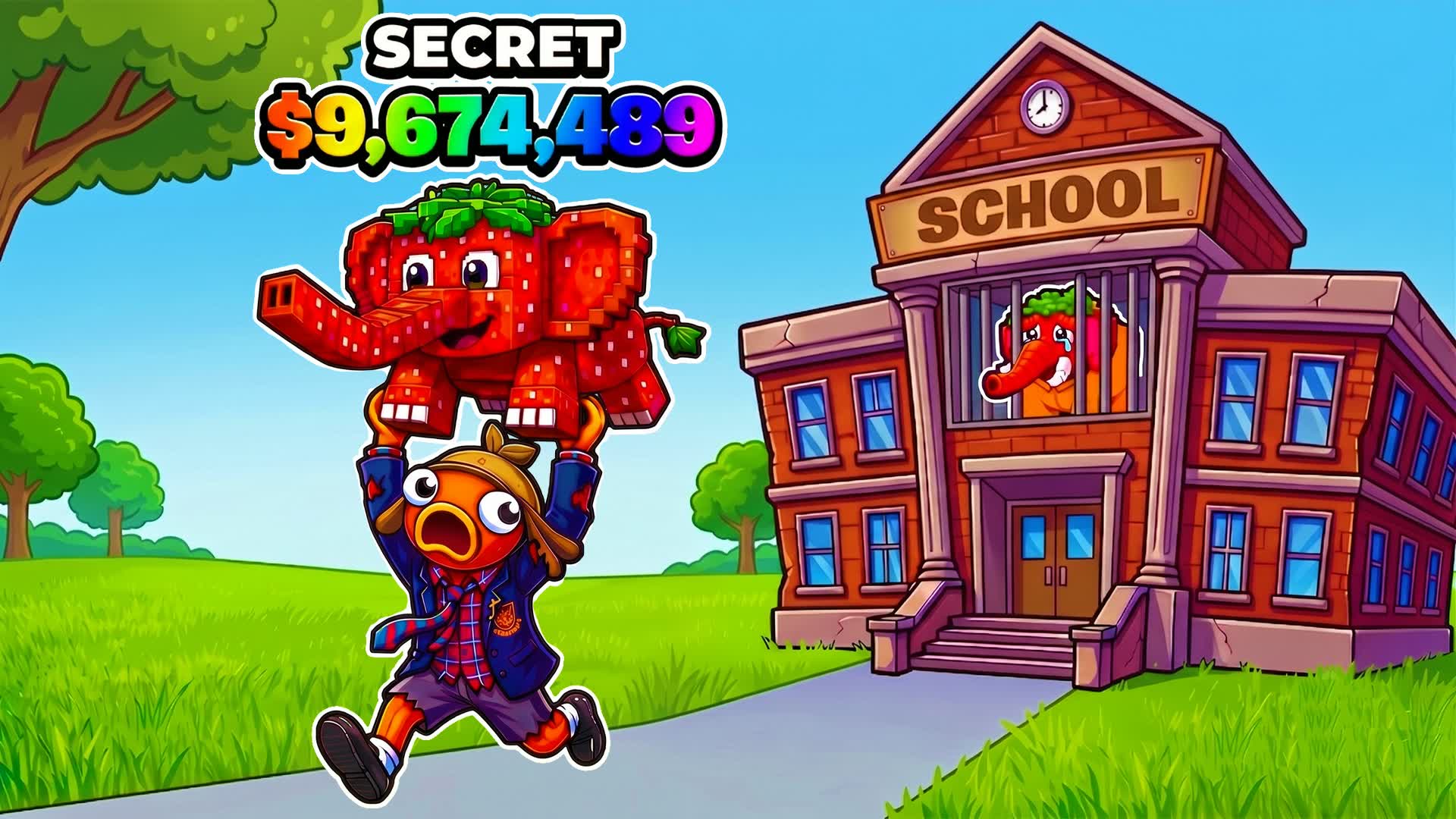 ESCAPE SCHOOL FOR BRAINROT