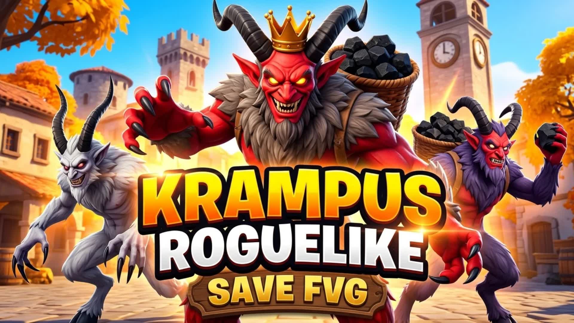 Krampus Roguelike - Save FVG - Fortnite island 6671-8080-6270 by MetaGGames