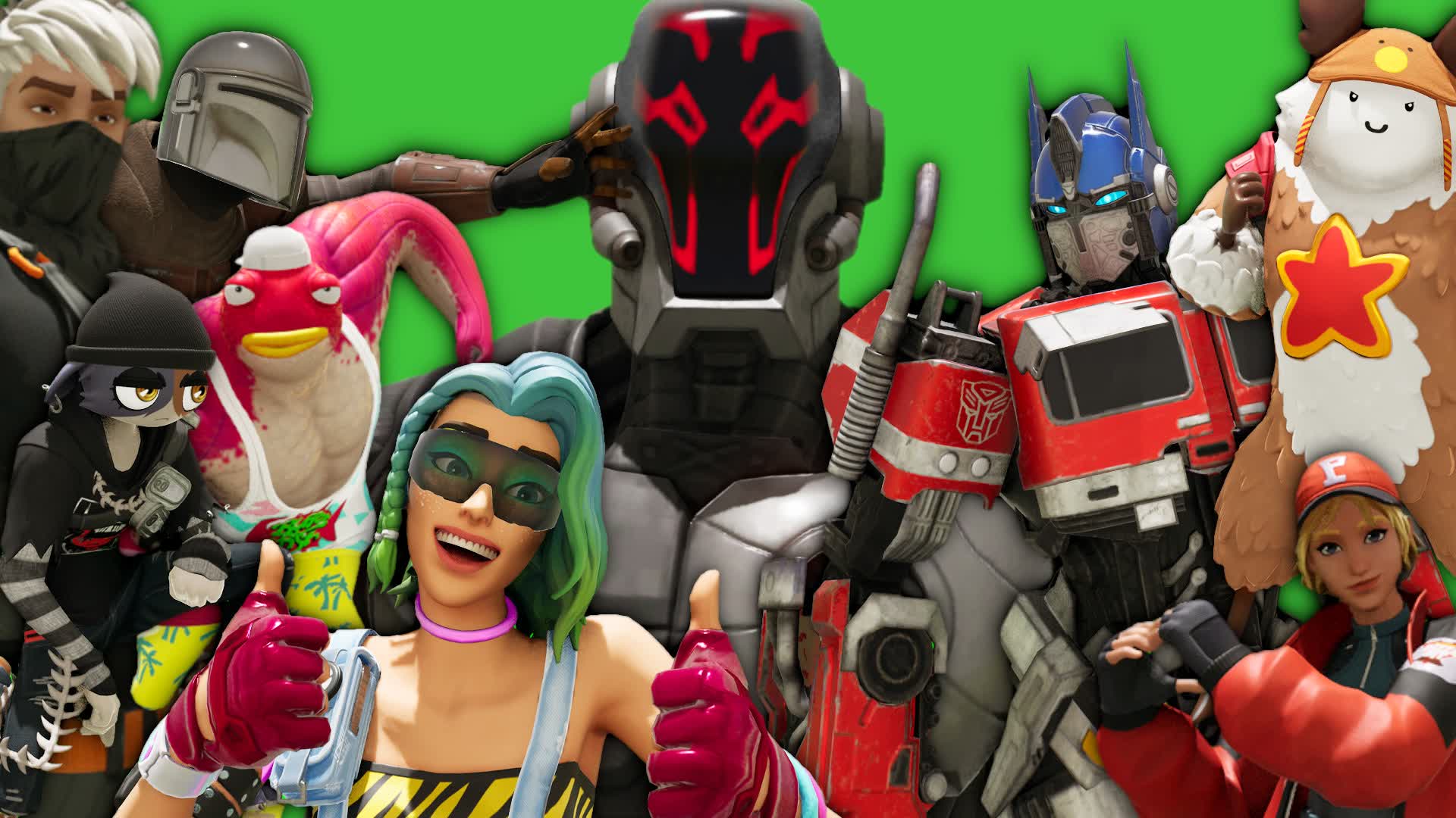 Perfect Green Screen 2810-3500-0081 by coolio - Fortnite Creative Map