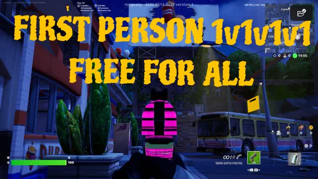Free for All First Person