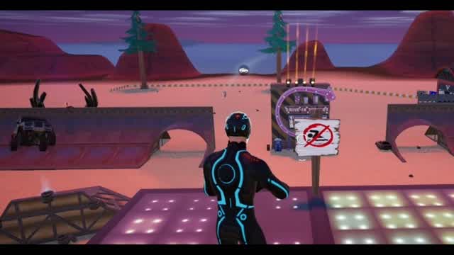 Cars vs Rockets in the pit