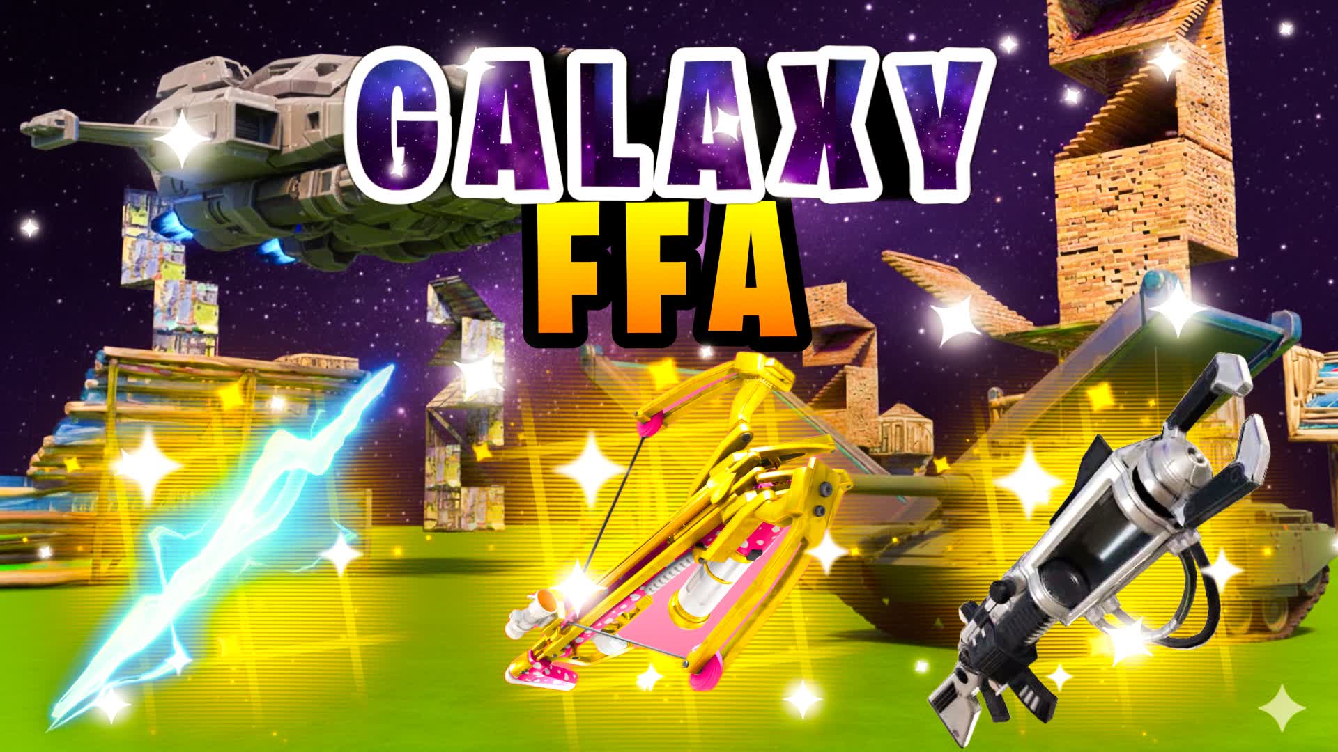 💫GALAXY 1V1 WITH ALL GUNS🌌