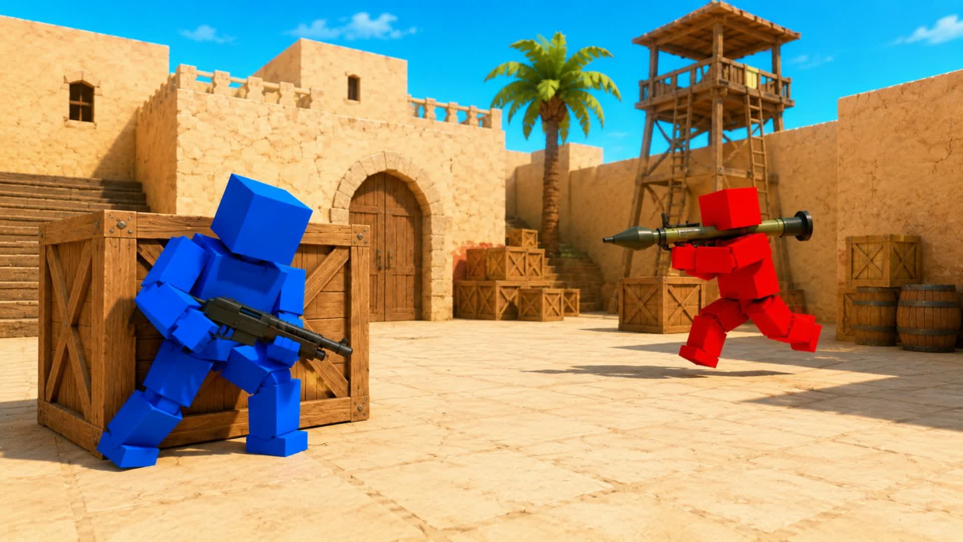 MEGA RED VS BLUE 🔴🔵 (NEW)