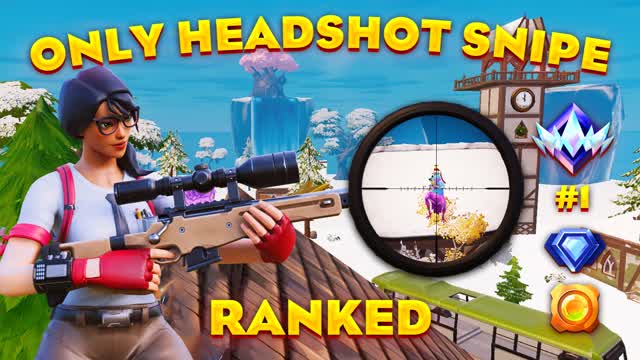 đŻONLY HEADSHOT SNIPE RANKED / MOD BENCH