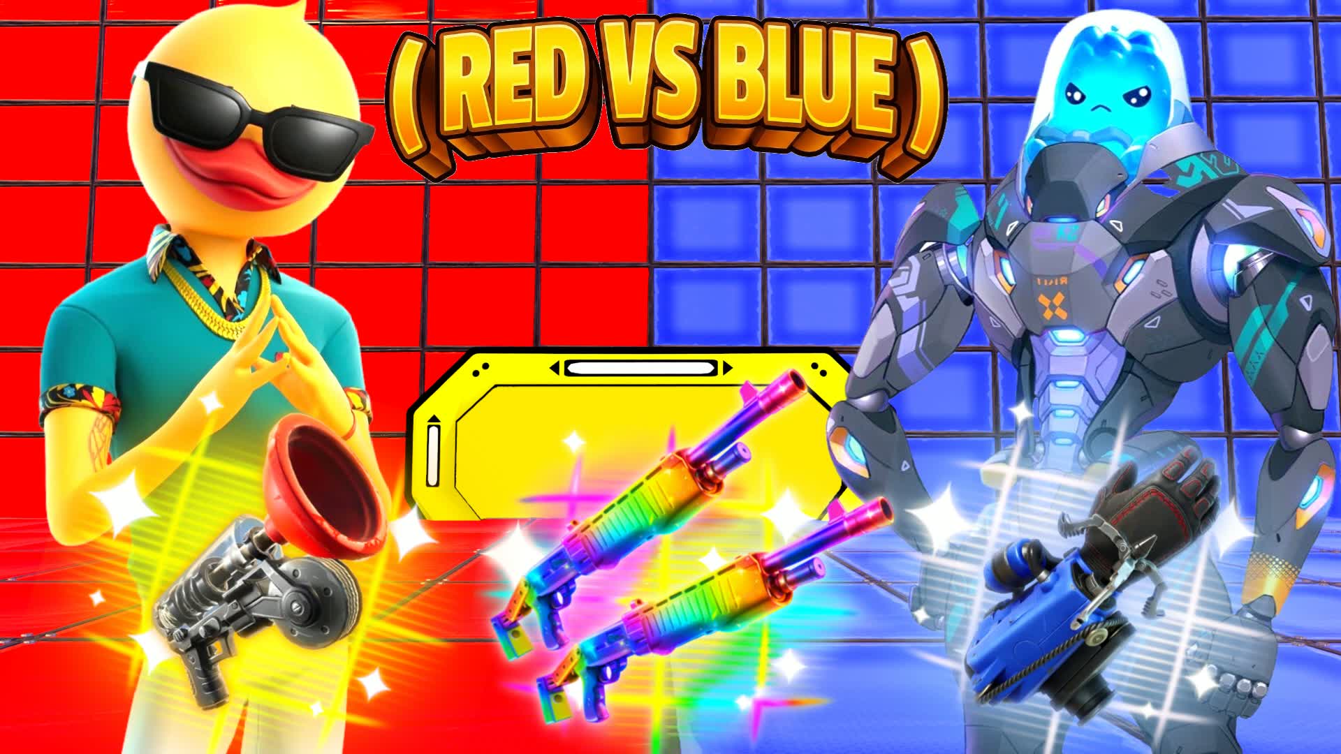 DUCK RED VS BLUE