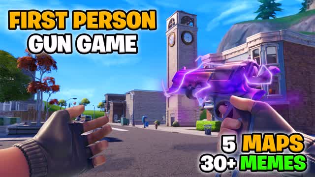 INFINITE GUN GAME 🎯 SUPER MEMES