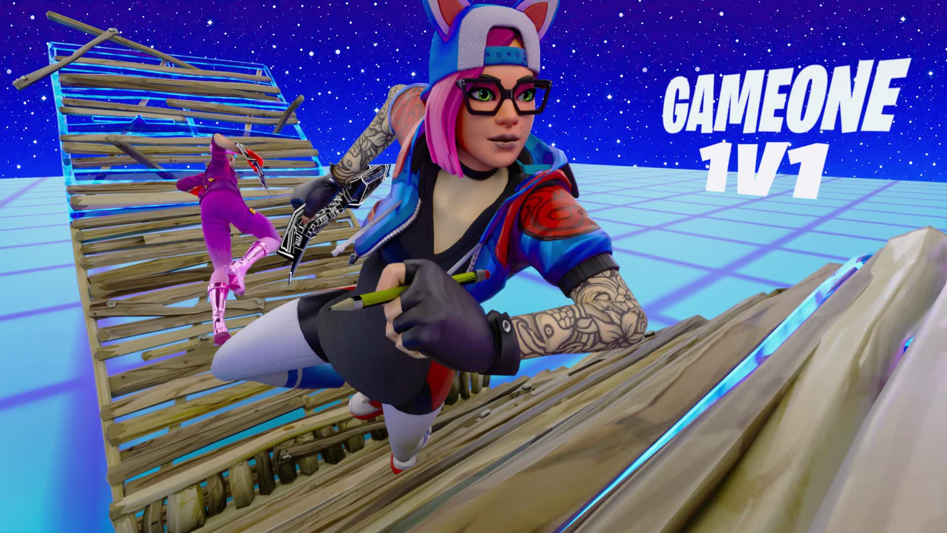 GAMEONE 1V1 ビルドファイト (200 ポンプ)