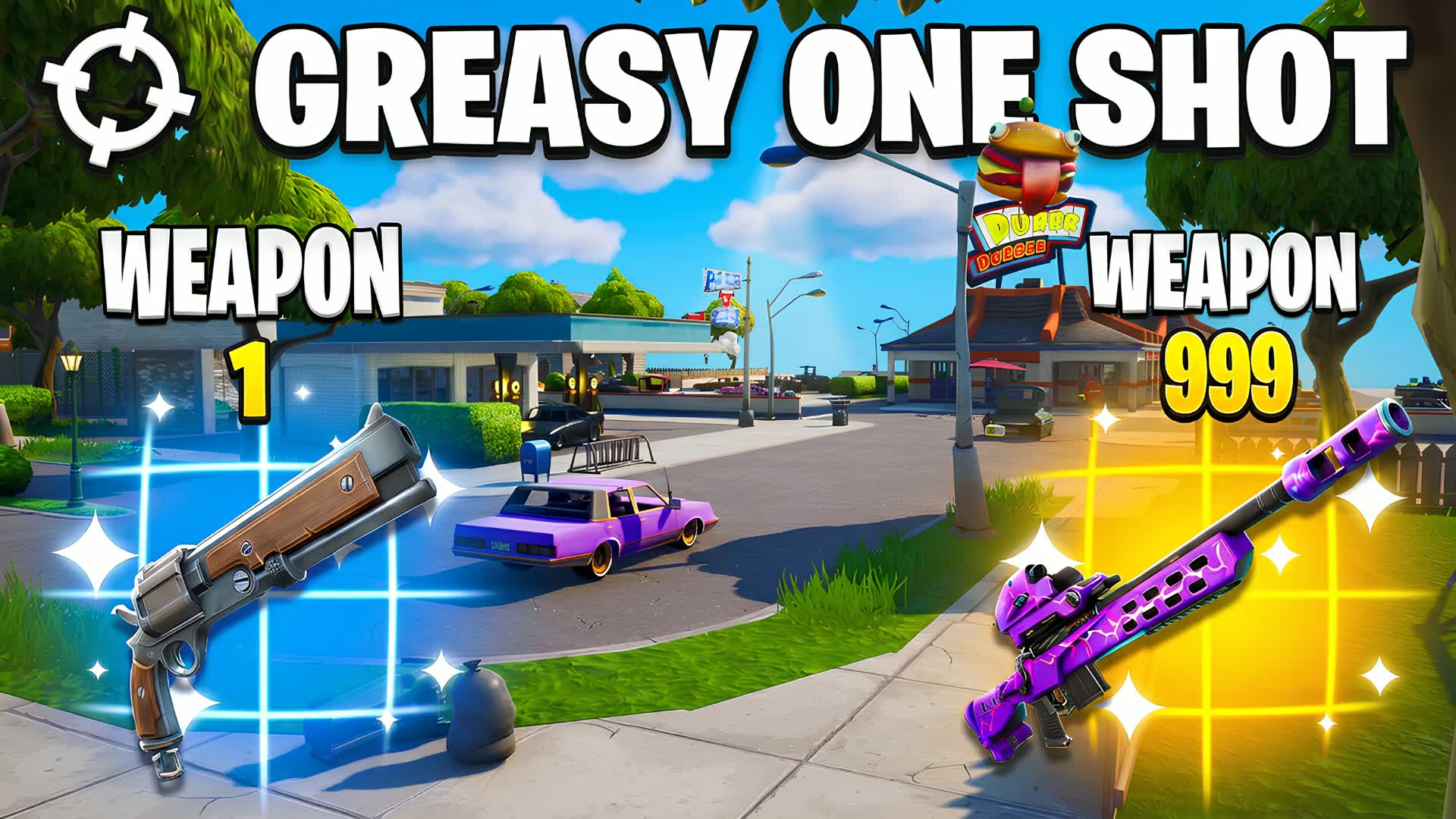 GREASY GUN GAME ONE SHOT 🔫