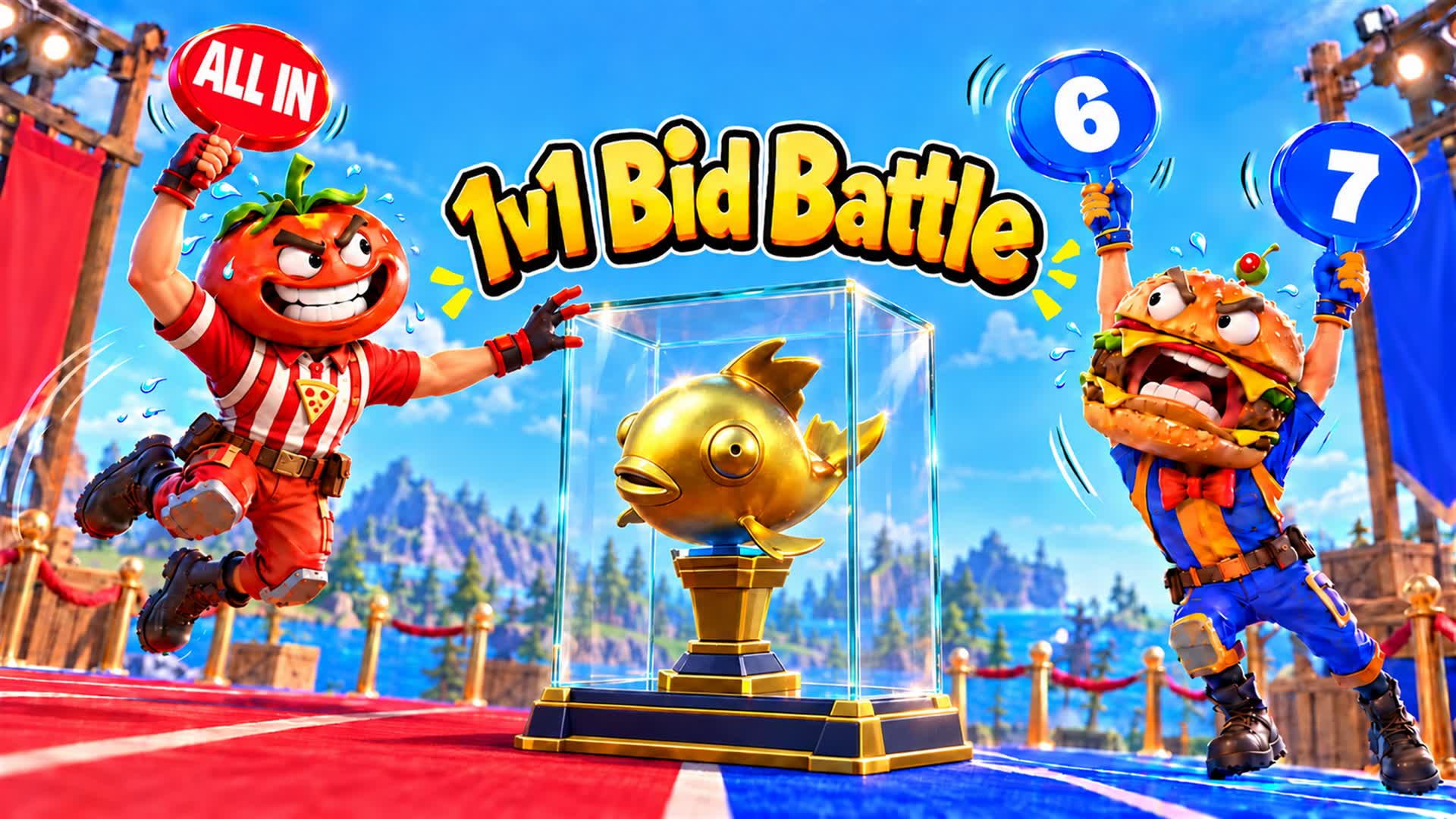 1v1 BID BATTLE