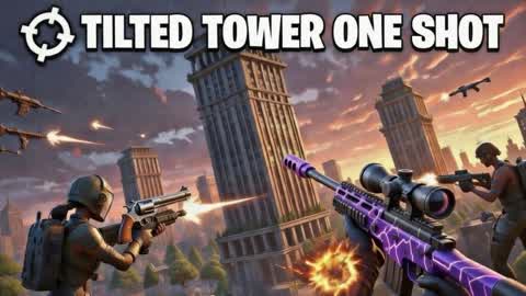 GUN GAME TILTED Tower ONE SHOT 🔫
