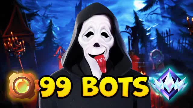 99 BOTS 💀 HALLOWEEN VILLAGE