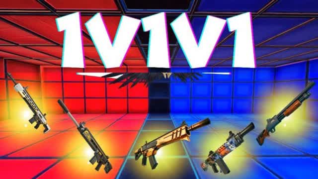RED VS BLUE ANGRY 1V1V1 [1V1]