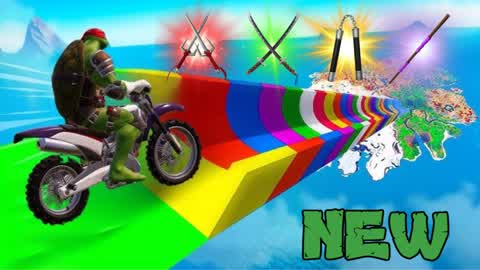 🚗 CAR GAME 🕹️ New TMNT SUPER RAMP FFA