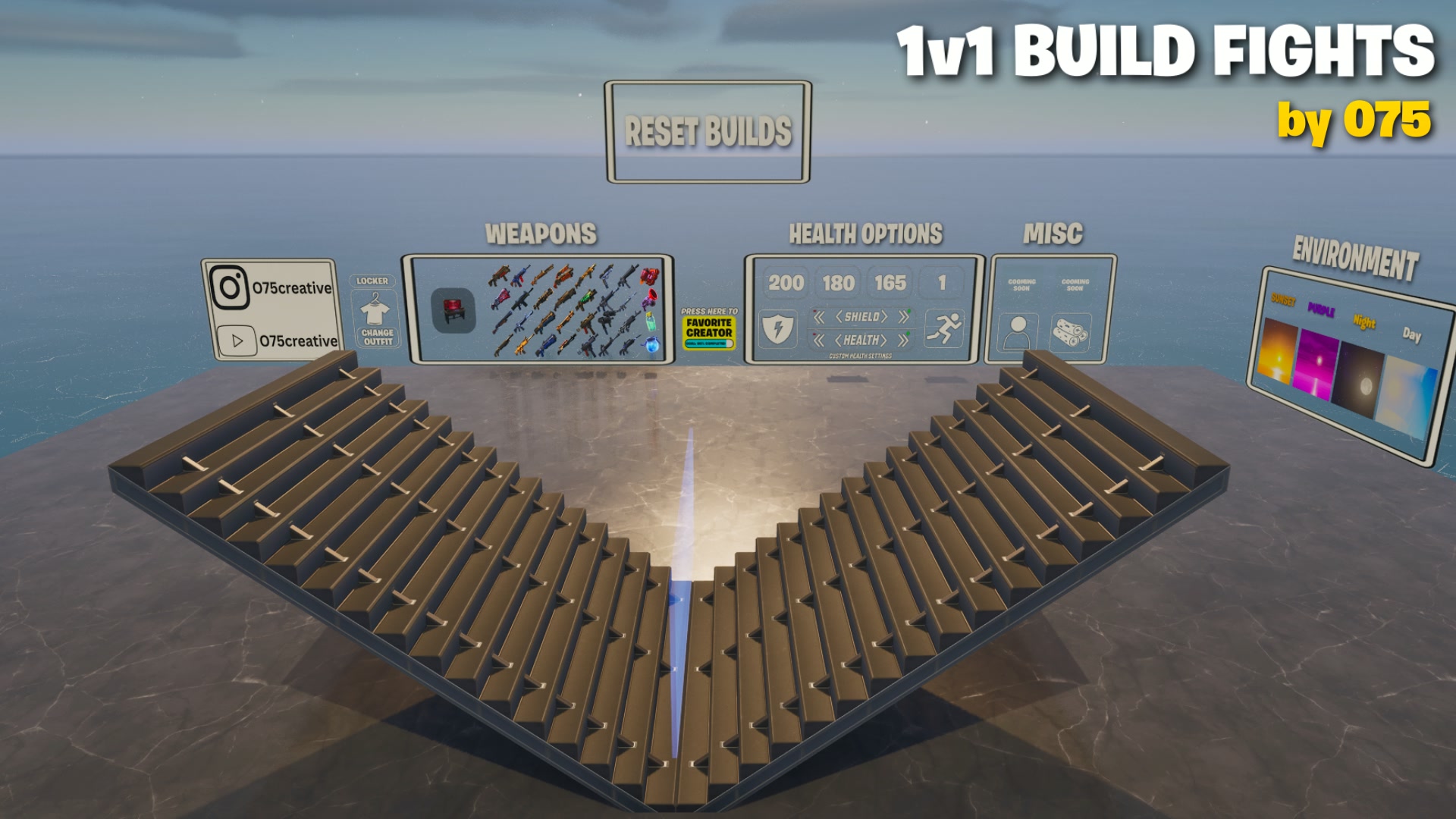 1v1 Build Fights [O75] 8454-7521-6134 by o75 - Fortnite Creative Map ...