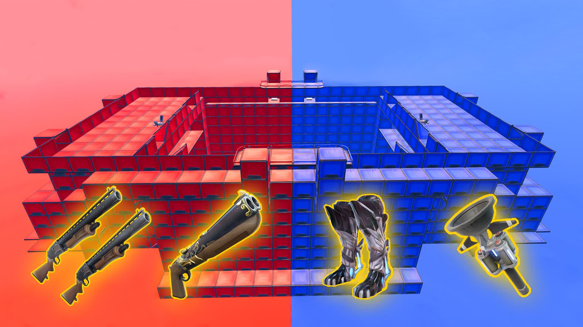 SMALL RED VS BLUE 🔴VS🔵