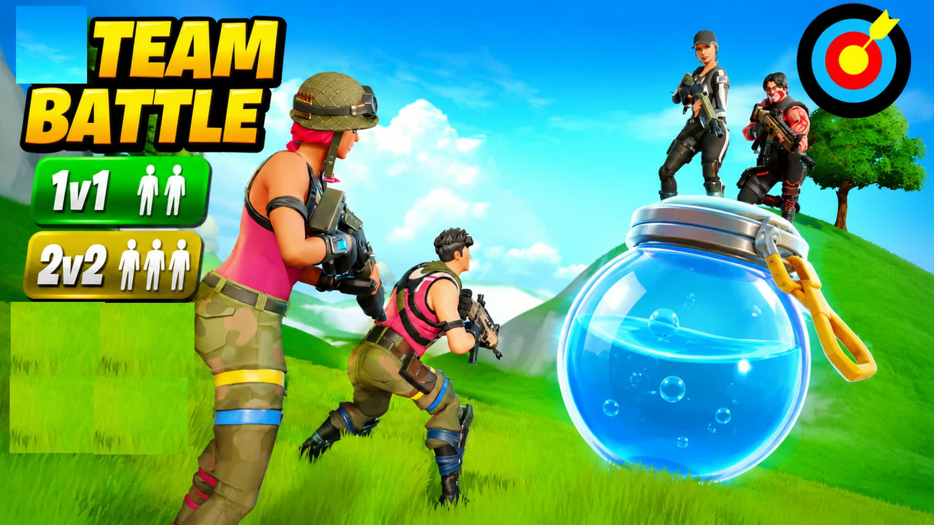 Team Battle - DUOS- 6 Players