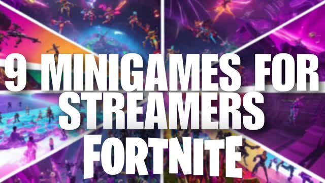 🎮 9 MINIGAMES FOR STREAMERS