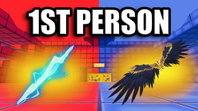 1ST PERSON RED VS BLUE 🔴🔵