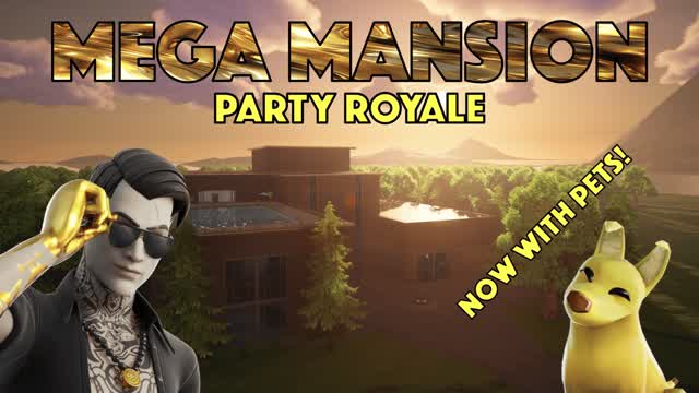 Mega Mansion Party Royale