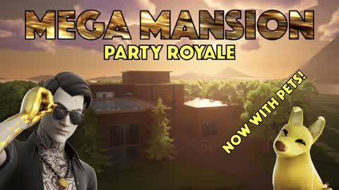 Mega Mansion Party Royale