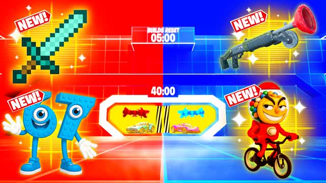 CUSTOM WEAPONS RED VS BLUE 🔴🔵TDM