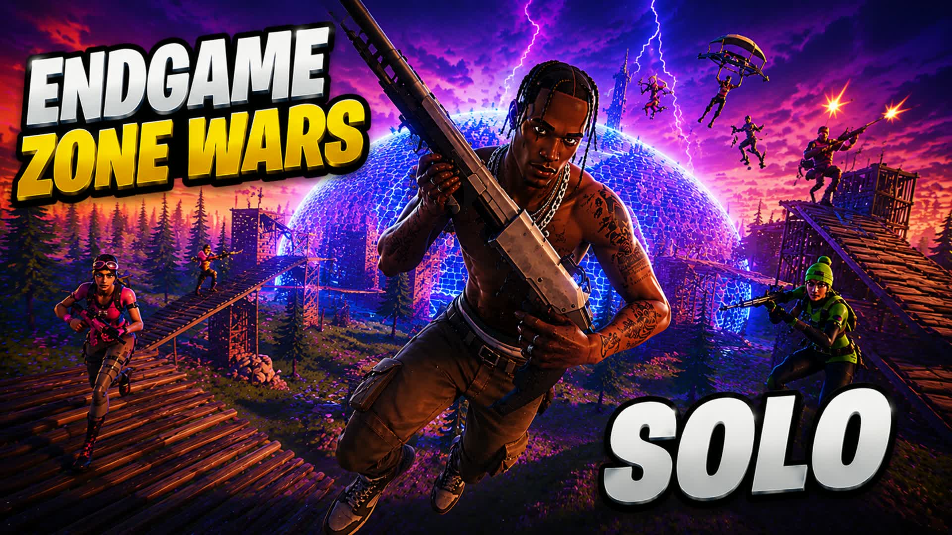 SOLO RANKED ZONE WARS [ENDGAME]