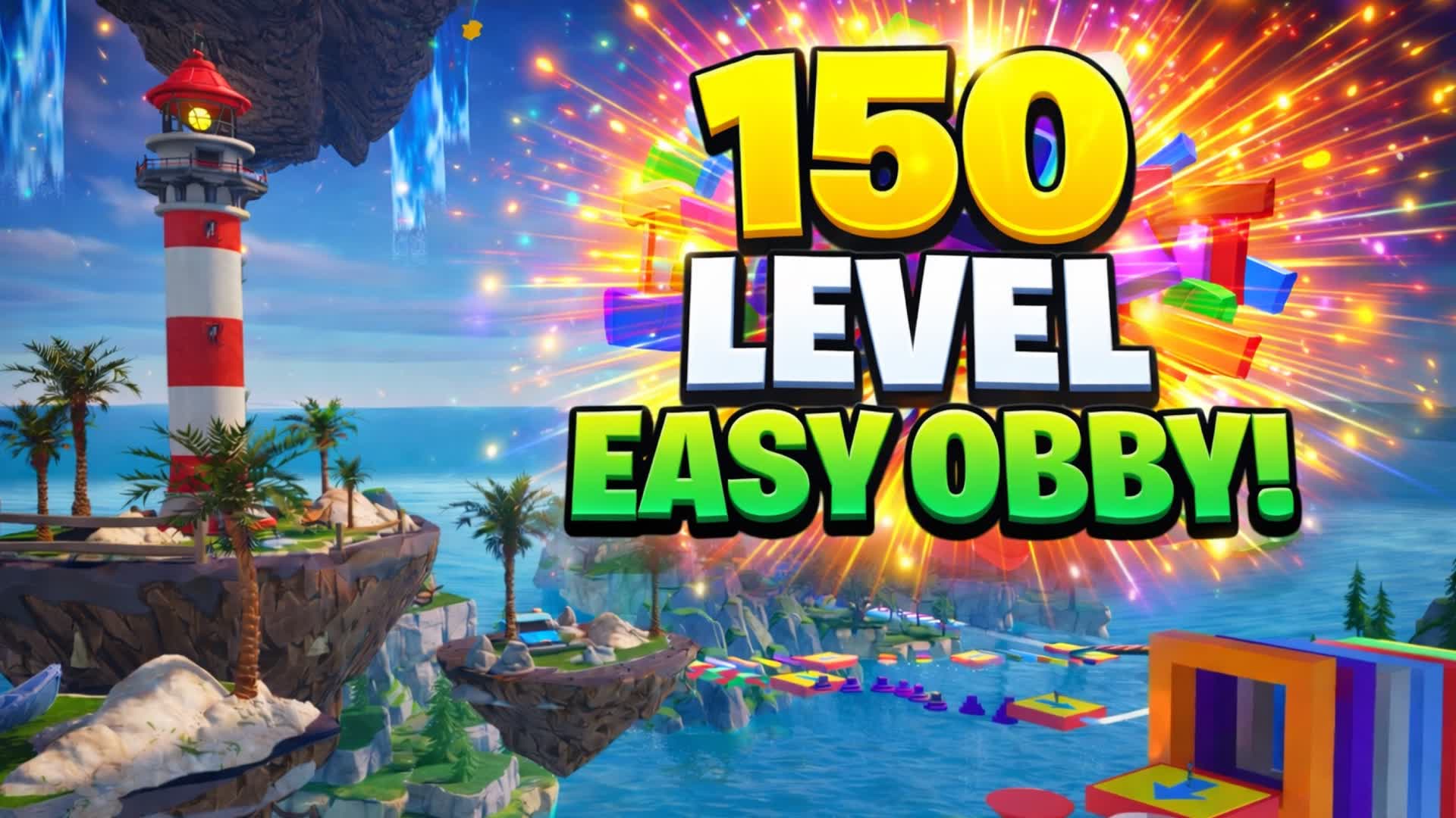 ⭐️ Ultimate Obby 150 Level ⭐️