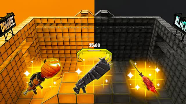 HAUNTED ORANGE VS BLACK
