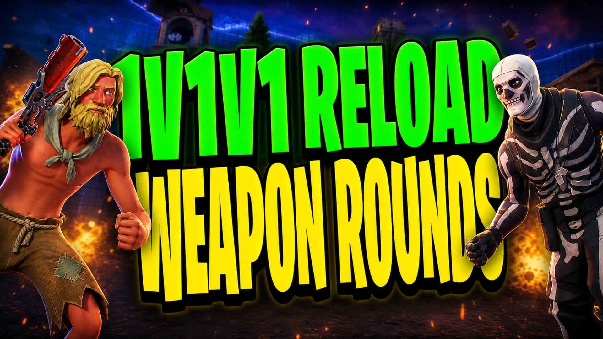 RANDOM WEAPONS FFA 🔄 4 ARENAS