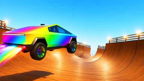 CRAZY SUPER CAR RAMP🔥