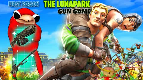 THE LUNAPARK GUN GAME 🔫 FIRST PERSON🔫