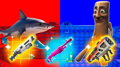 TRALALERO VS TUNG ✨ RED VS BLUE 🔴🔵