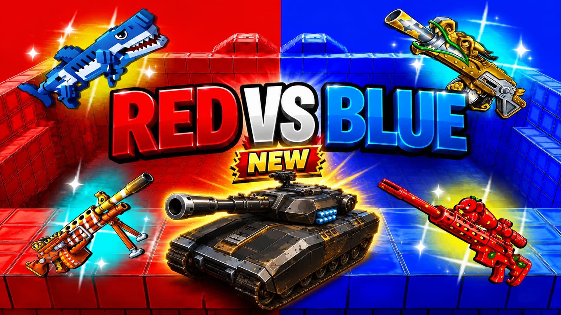 CRAZY RED VS🔵🔴BULE