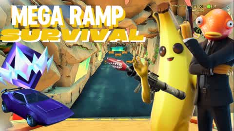 🚗MEGA RAMP SURVIVAL💣