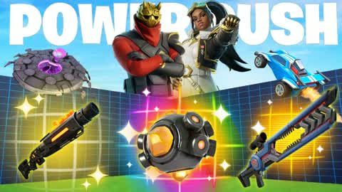 POWER RUSH ALL GUNS & VEHICLES⚡