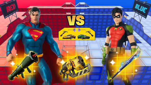 SUPERHERO RED VS BLUEđŽđ”