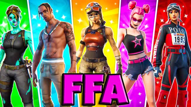 😈ALL SKINS FFA😈