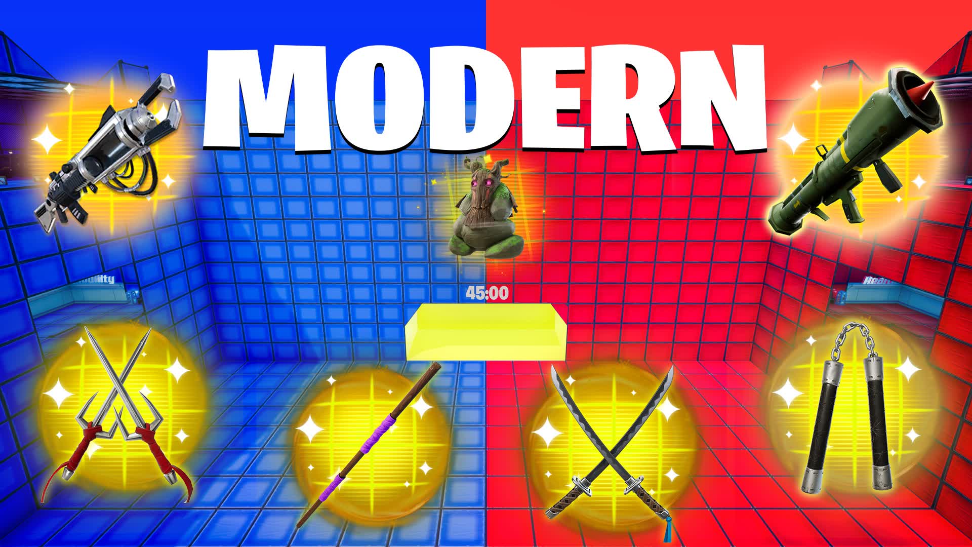 MODERN RED VS BLUE 🔴🔵