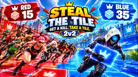STEAL THE TILE🔥(2v2)