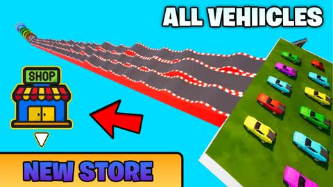 CARS MEGA RAMP ALL VEHICLES