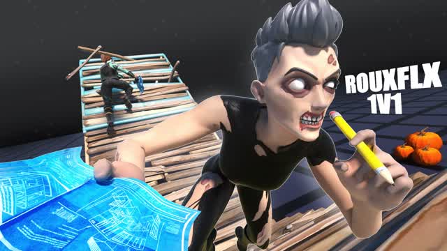 Rouxflx 1V1 build fight ( 200 PUMP )