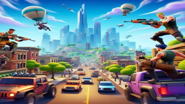 CITY FREE FOR ALL [TILTED TOWERS]