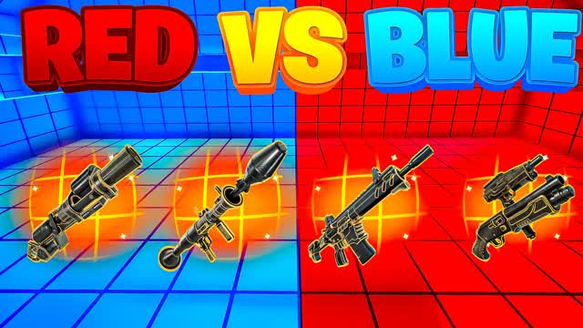 MEGA RED VS BLUE FREE FOR ALL