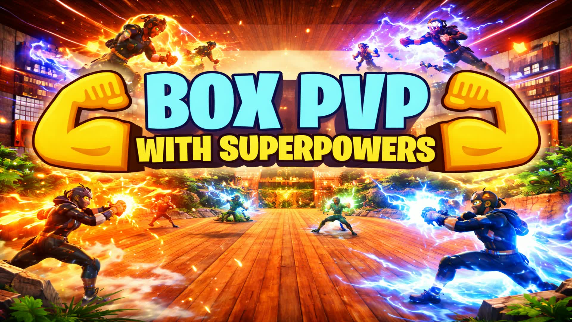 スーパーパワーを使ったボックスPVP