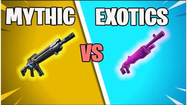 Crazy Red vs Blue Exotic Vs Mythic