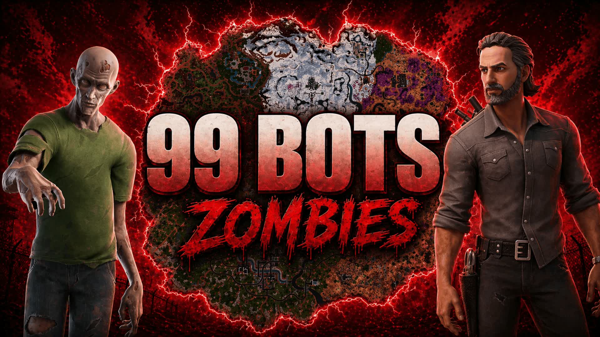 🧟99 BOTS ZOMBIES🧟PRISON ESCAPE DRIVE