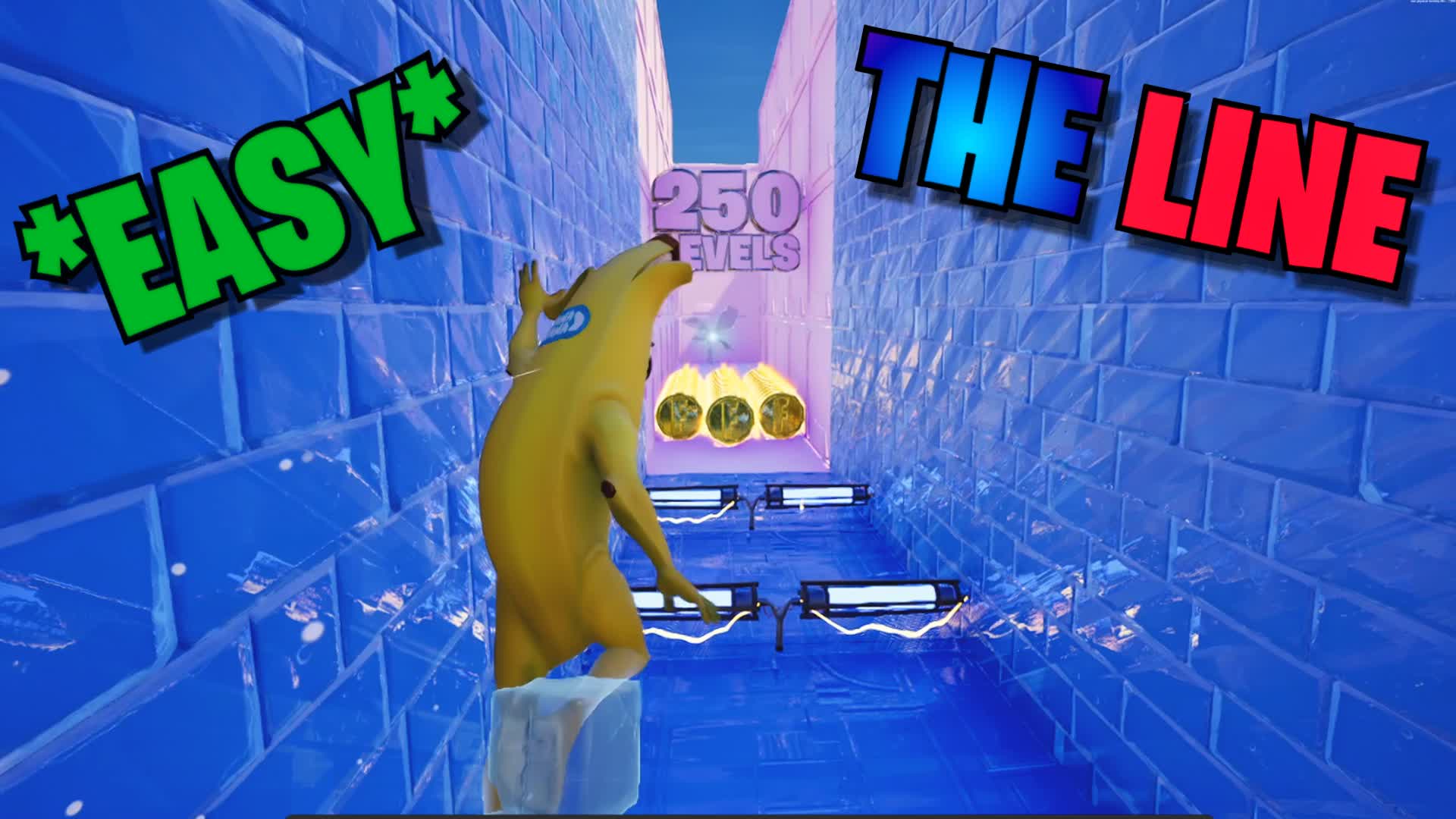 THE LINE DEFAULT PARKOUR 250+ (EASY) 818749308164 by luskstudios